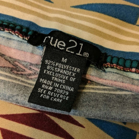 RUE 21 Aztec Maxi Skirt - Picture 4 of 4